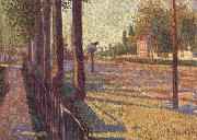 Paul Signac, The Railway at Bois-Colombes